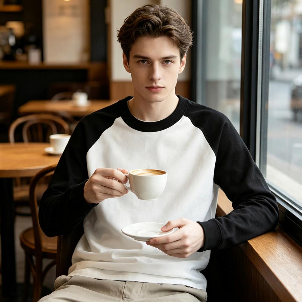 Comfortable Soft Mens Crew Nec - Base Layer Top 评论和价格