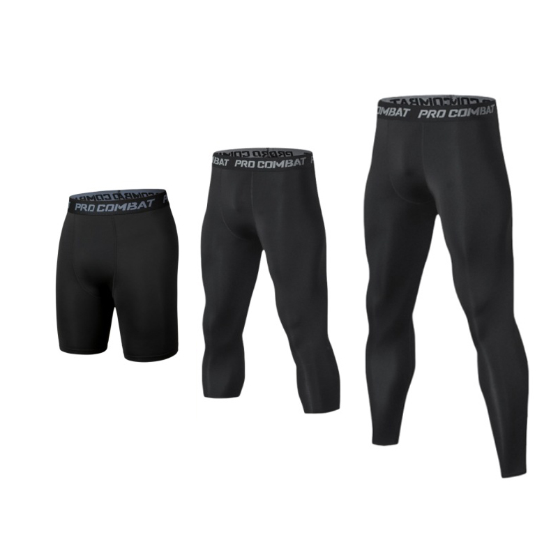 New Male Compression Pants Sha - Compression Shorts Athletes 评论和价格