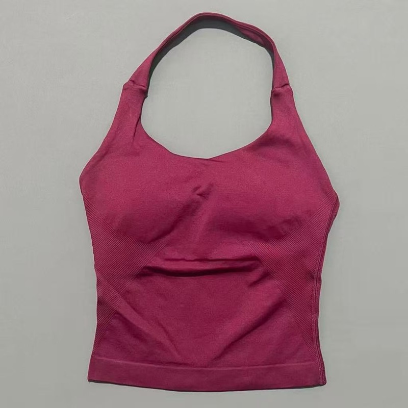 Sports Gym Halter Top Woman Se - Suspender Tank Top 评论和价格